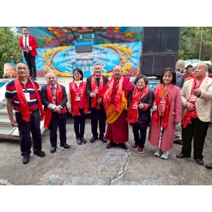 駱院長 受邀 出席 3/3苗栗天靈寺 元宵燈會